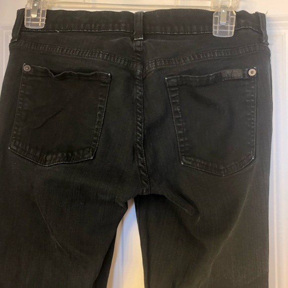 7 for all mankind Black Skinny Jeans - Picture 5 of 5